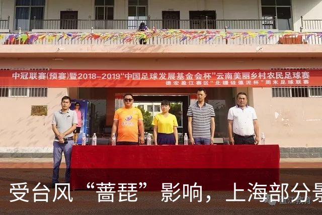 受台风“蔷琵”影响，上海部分景区闭园、多场文旅活动调整